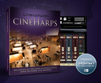 管弦乐竖琴音源Cinesamples CineHarps v1.1 KONTAKT