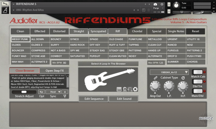电吉他音源Audiofier Riffendium 5 KONTAKT – SMOOVE GROOVES