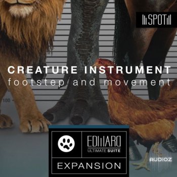 动物脚步声音合成器音色Tovusound Spot – Creature Instrument KONTAKT