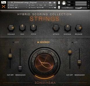 弦乐音源Sonixinema Hybrid Scoring Collection Strings v1.0 KONTAKT