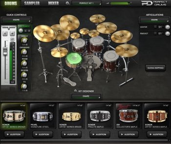 完美鼓音源Naughty Seal Audio Perfect Drums Factory Library v1.5.0