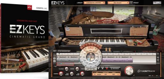 Toontrack EZkeys Cinematic Grand v钢琴音源Mac版本